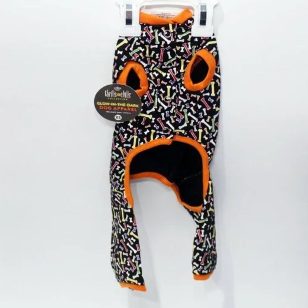 Thrills & Chills Barks 'N Boos PJs Costume for Dogs sz L